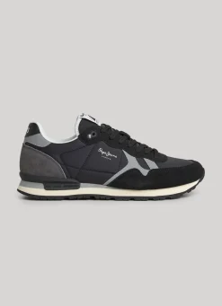 Men Pepe Jeans Brit Reflect Running Shoes