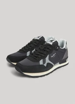 Men Pepe Jeans Brit Reflect Running Shoes