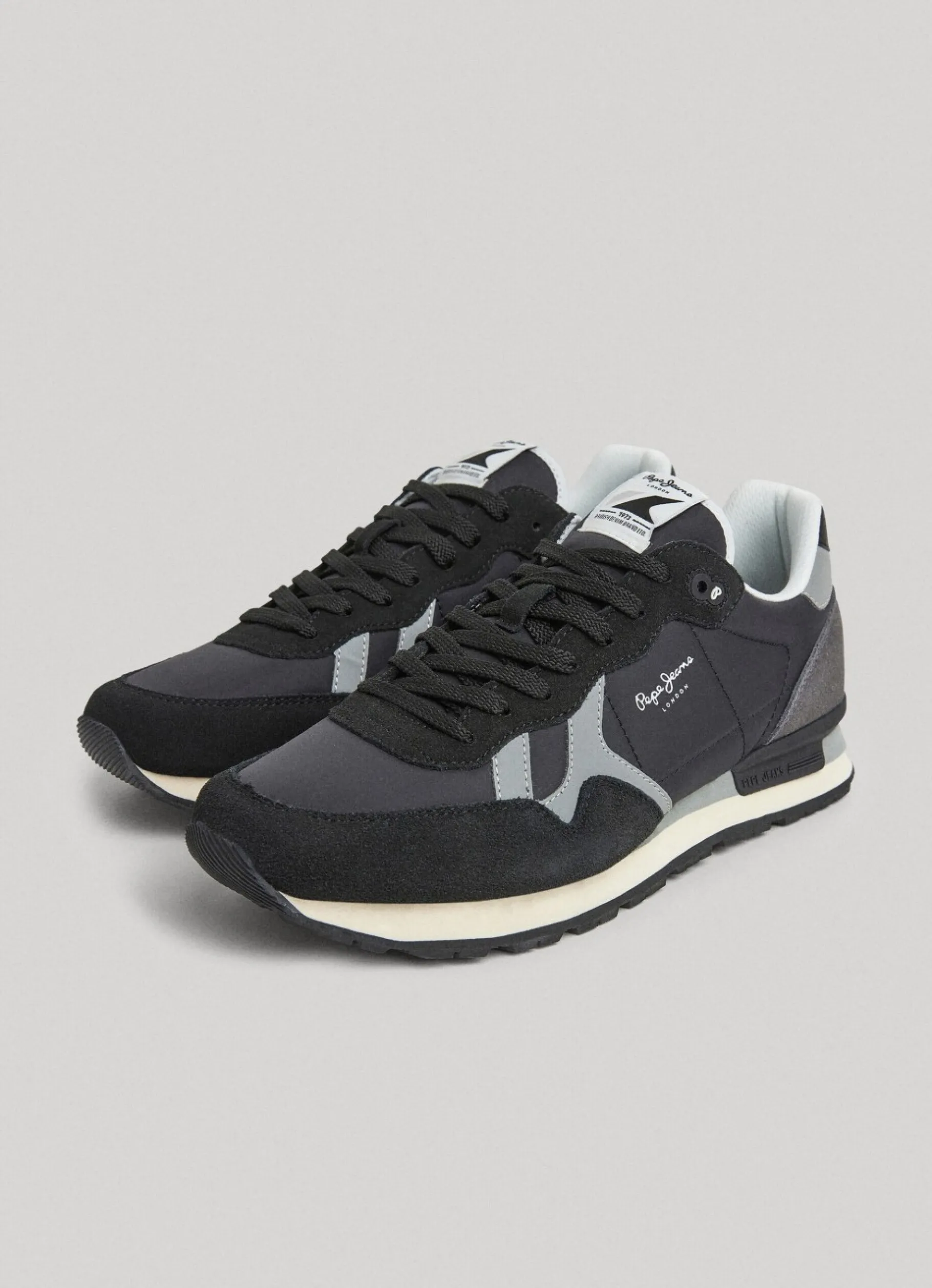 Men Pepe Jeans Brit Reflect Running Shoes