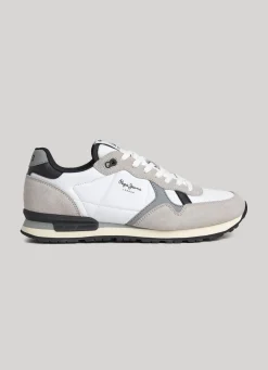 Men Pepe Jeans Brit Reflect Running Shoes