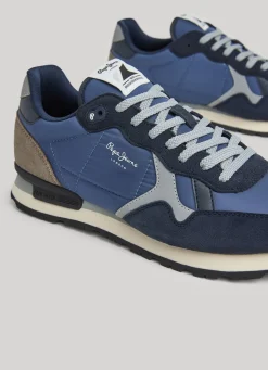 Men Pepe Jeans Brit Reflect Running Shoes
