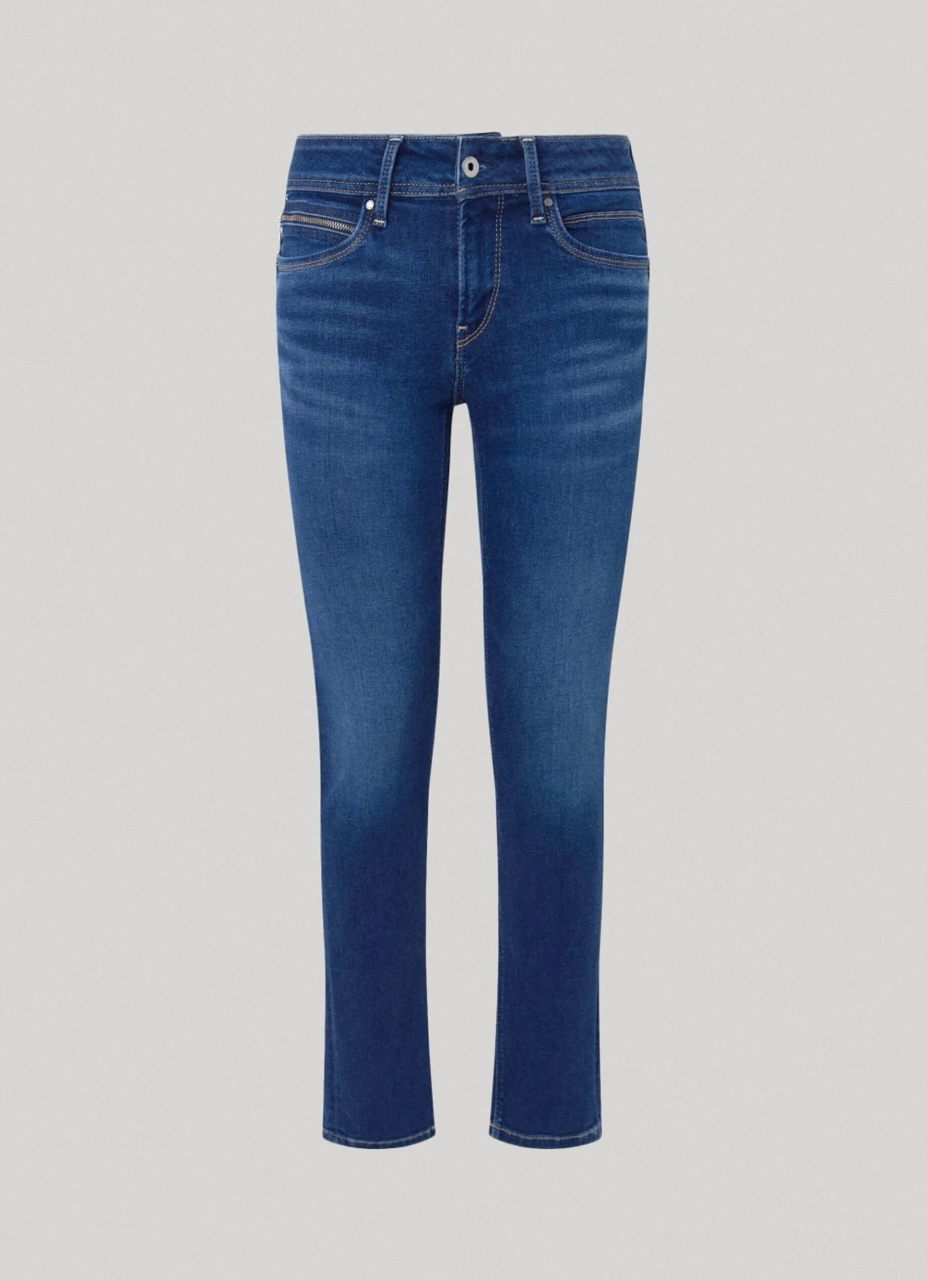 Women Pepe Jeans Brooke Regular Fit Mid-Rise Jeans
