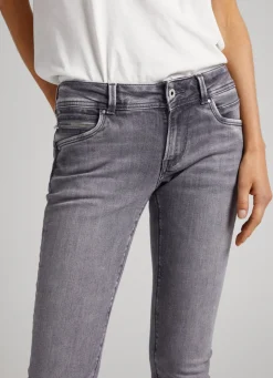 Women Pepe Jeans Brooke Regular Fit Mid-Rise Jeans