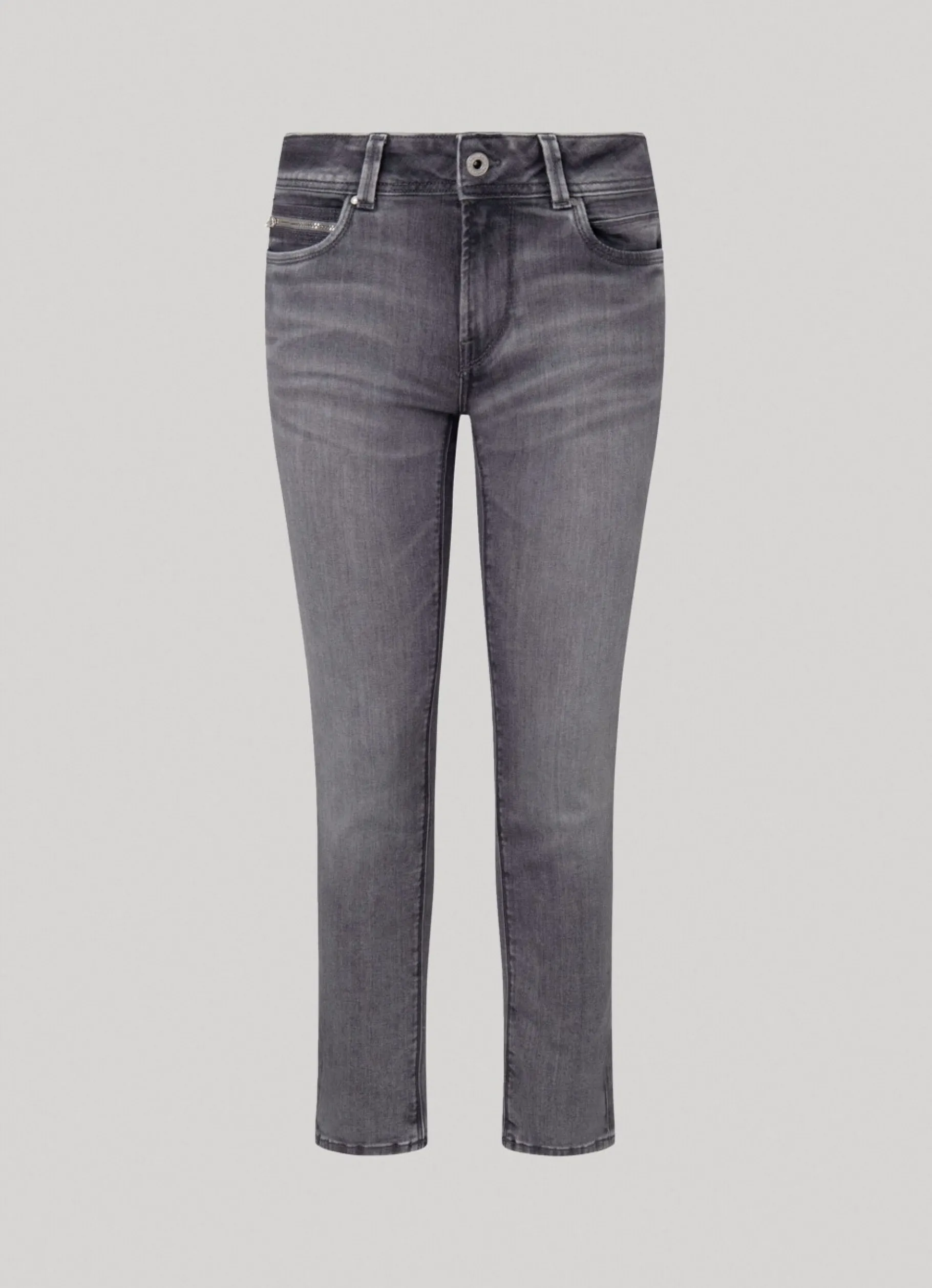 Women Pepe Jeans Brooke Regular Fit Mid-Rise Jeans