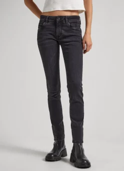 Women Pepe Jeans Brooke Regular Fit Mid-Rise Jeans