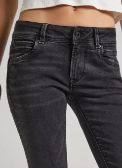 Women Pepe Jeans Brooke Regular Fit Mid-Rise Jeans