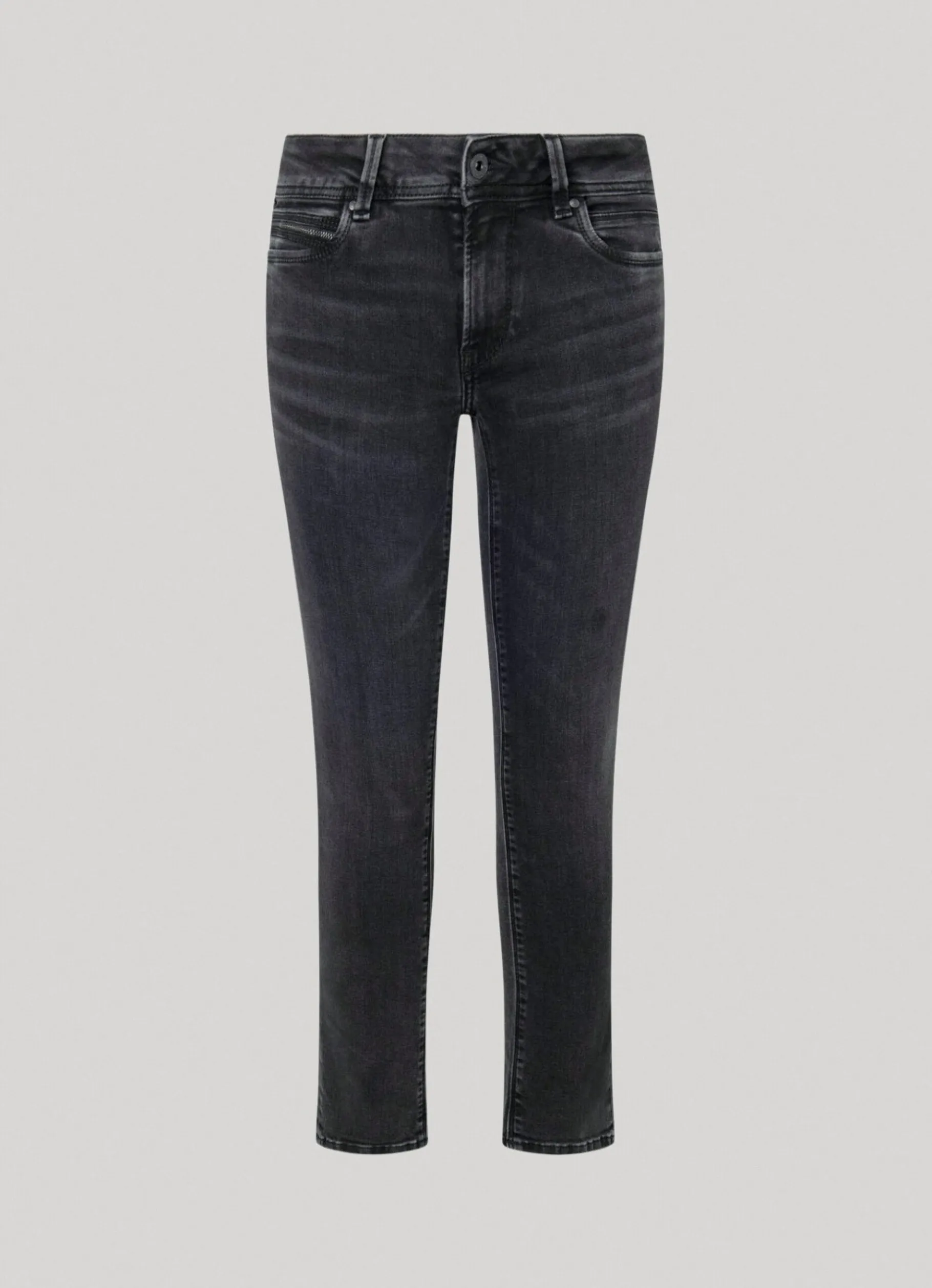 Women Pepe Jeans Brooke Regular Fit Mid-Rise Jeans