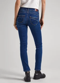Women Pepe Jeans Brookes Regular Fit Mid-Rise Jeans