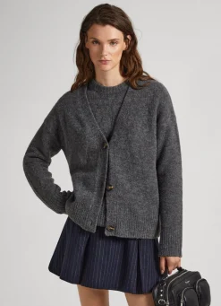 Women Pepe Jeans Button-Front Cardigan
