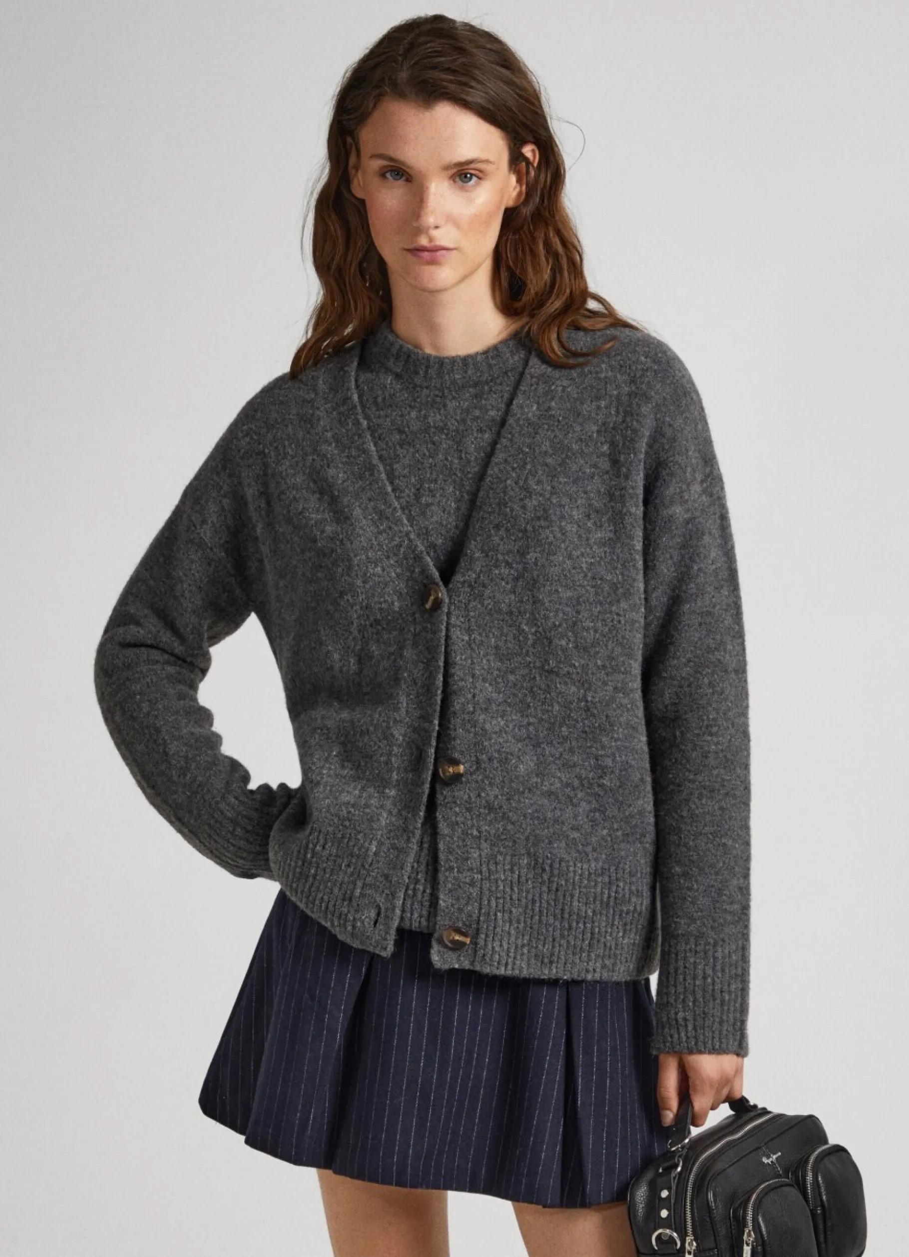 Women Pepe Jeans Button-Front Cardigan