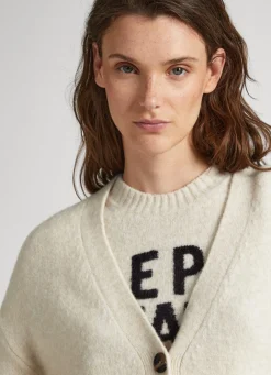 Women Pepe Jeans Button-Front Cardigan