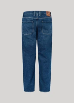 Men Pepe Jeans Byron Relaxed Fit Mid-Rise Jeans