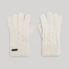 Women Pepe Jeans Cable Knit Gloves