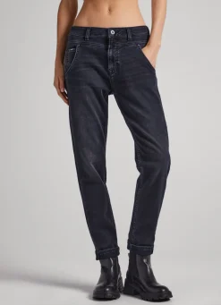 Women Pepe Jeans Carey Relaxed Fit Mid-Rise Jeans