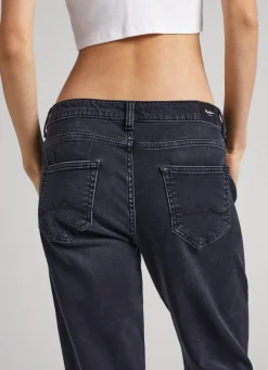 Women Pepe Jeans Carey Relaxed Fit Mid-Rise Jeans