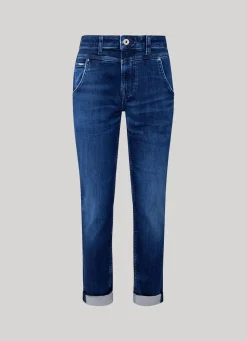 Women Pepe Jeans Carey Relaxed Fit Mid-Rise Jeans