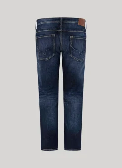 Men Pepe Jeans Cash Regular Fit Mid-Rise Jeans
