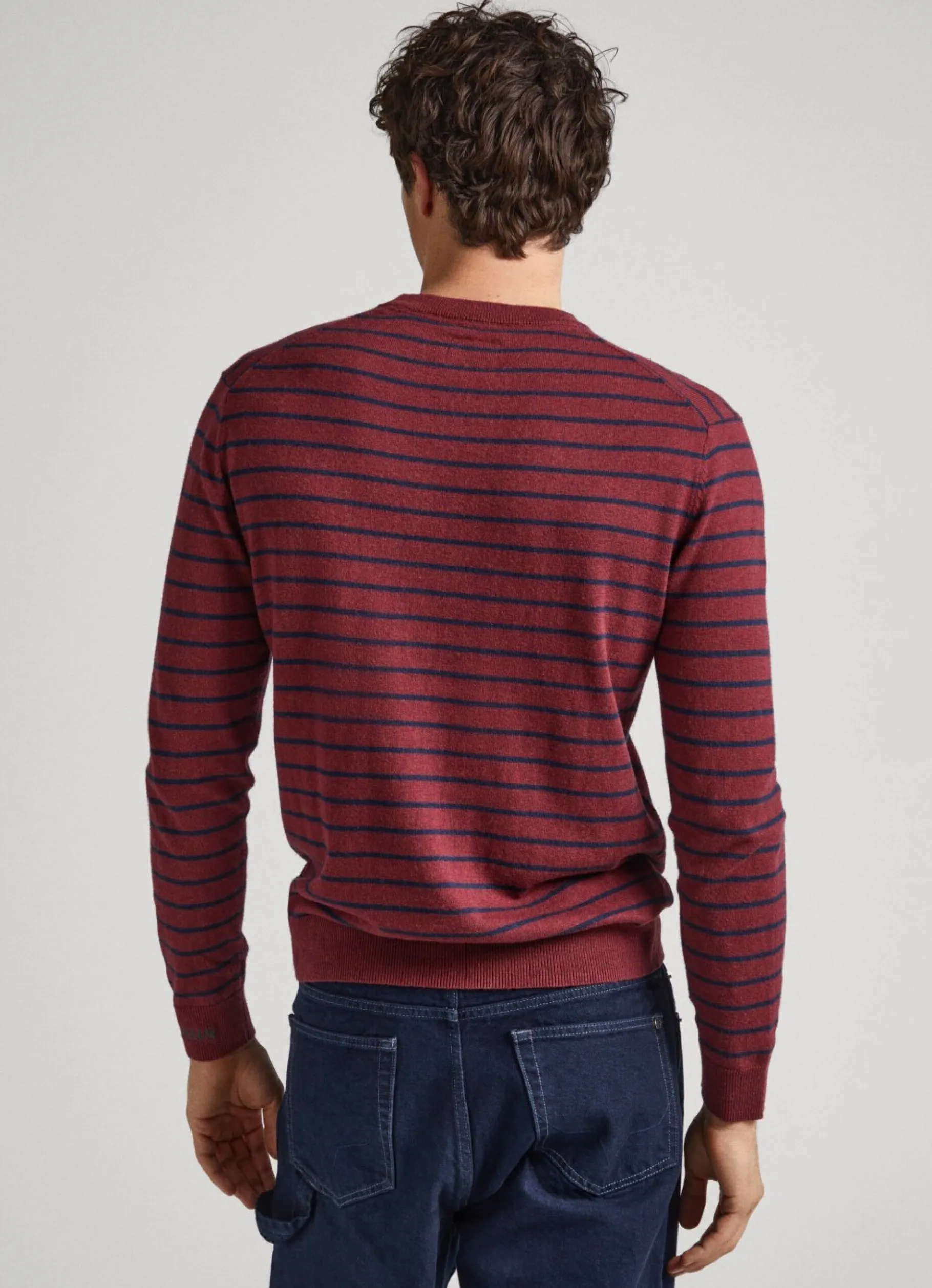 Men Pepe Jeans Cashmere Crew Neck Jumper