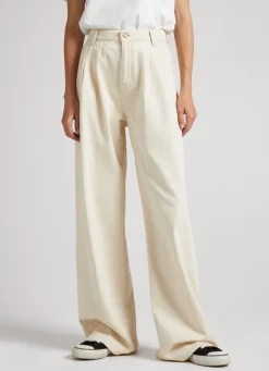 Women Pepe Jeans Cecilia Wide Fit High-Rise Jeans