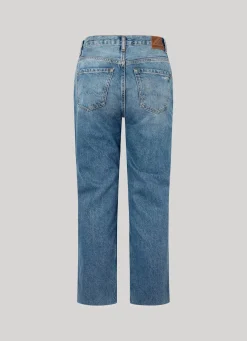 Women Pepe Jeans Celyn Straight Fit High-Rise Jeans