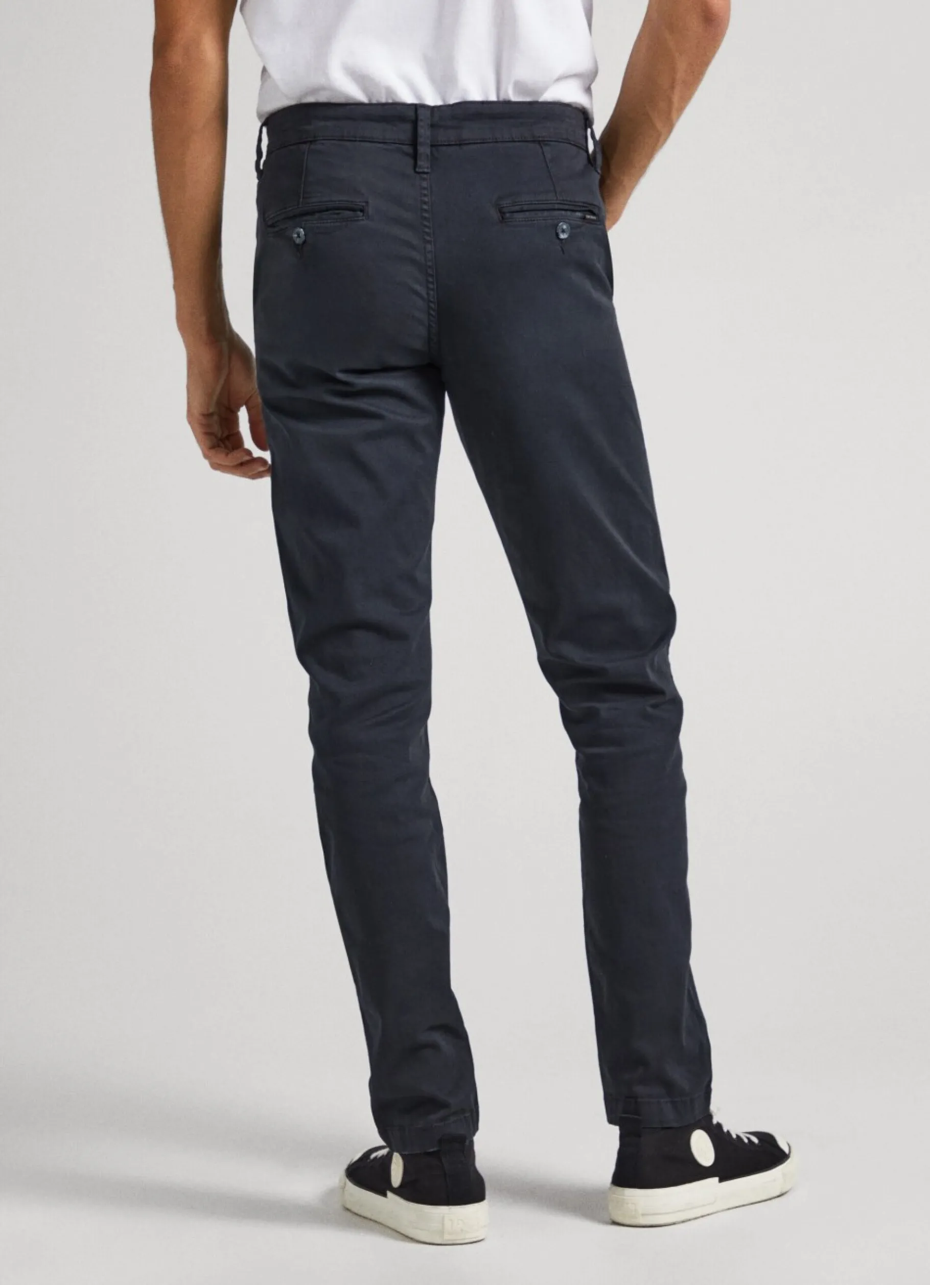 Men Pepe Jeans Charly Slim Chino Trousers