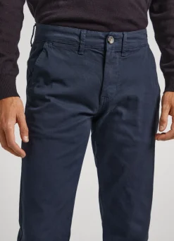 Men Pepe Jeans Charly Slim Chino Trousers