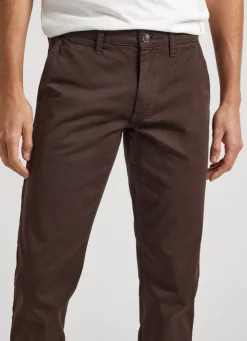Men Pepe Jeans Charly Slim Chino Trousers