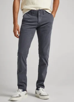 Men Pepe Jeans Charly Slim Chino Trousers
