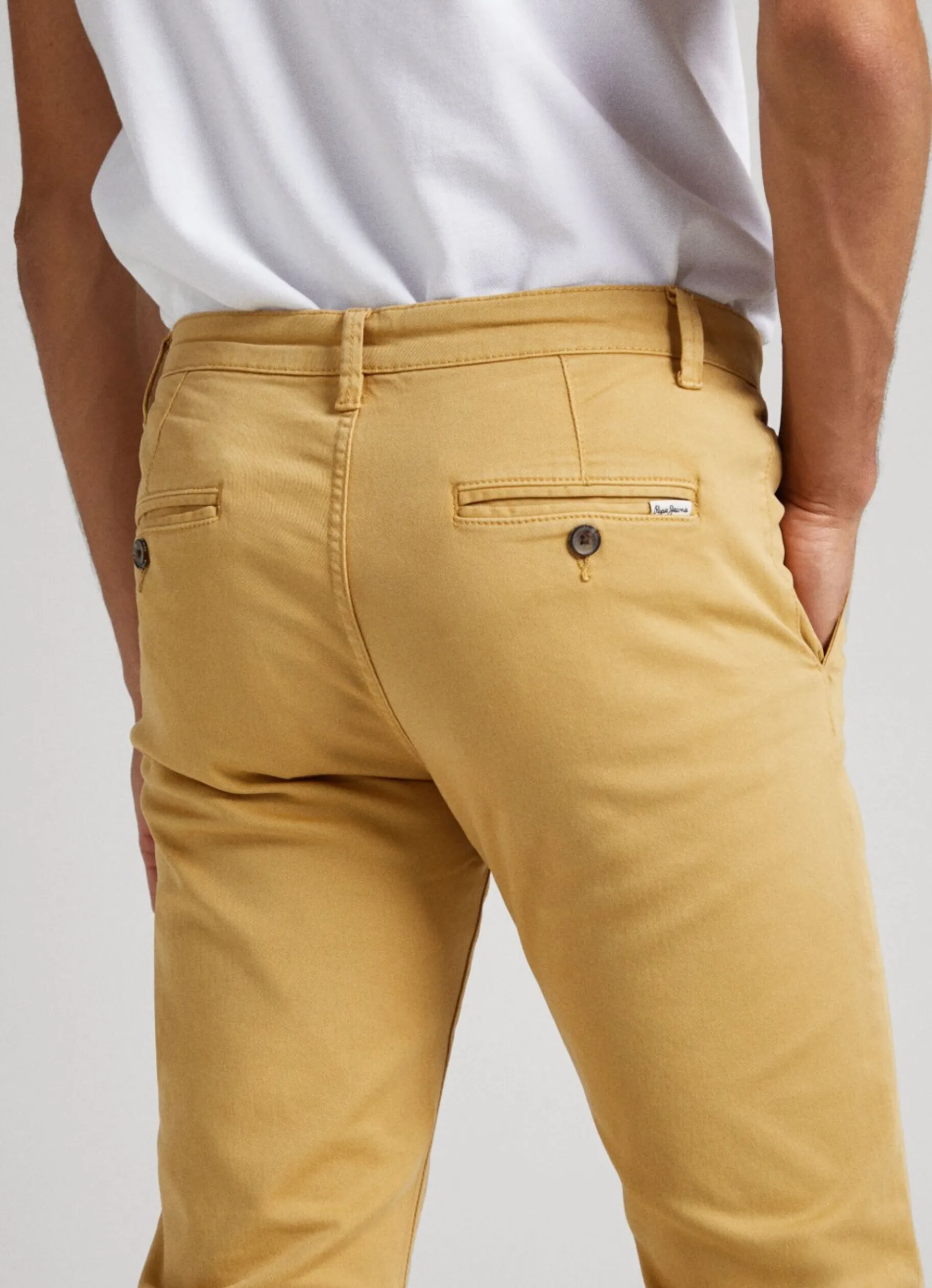 Men Pepe Jeans Charly Slim Chino Trousers