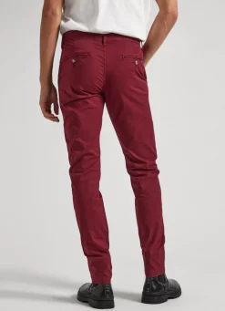 Men Pepe Jeans Charly Slim Fit Chino Trousers