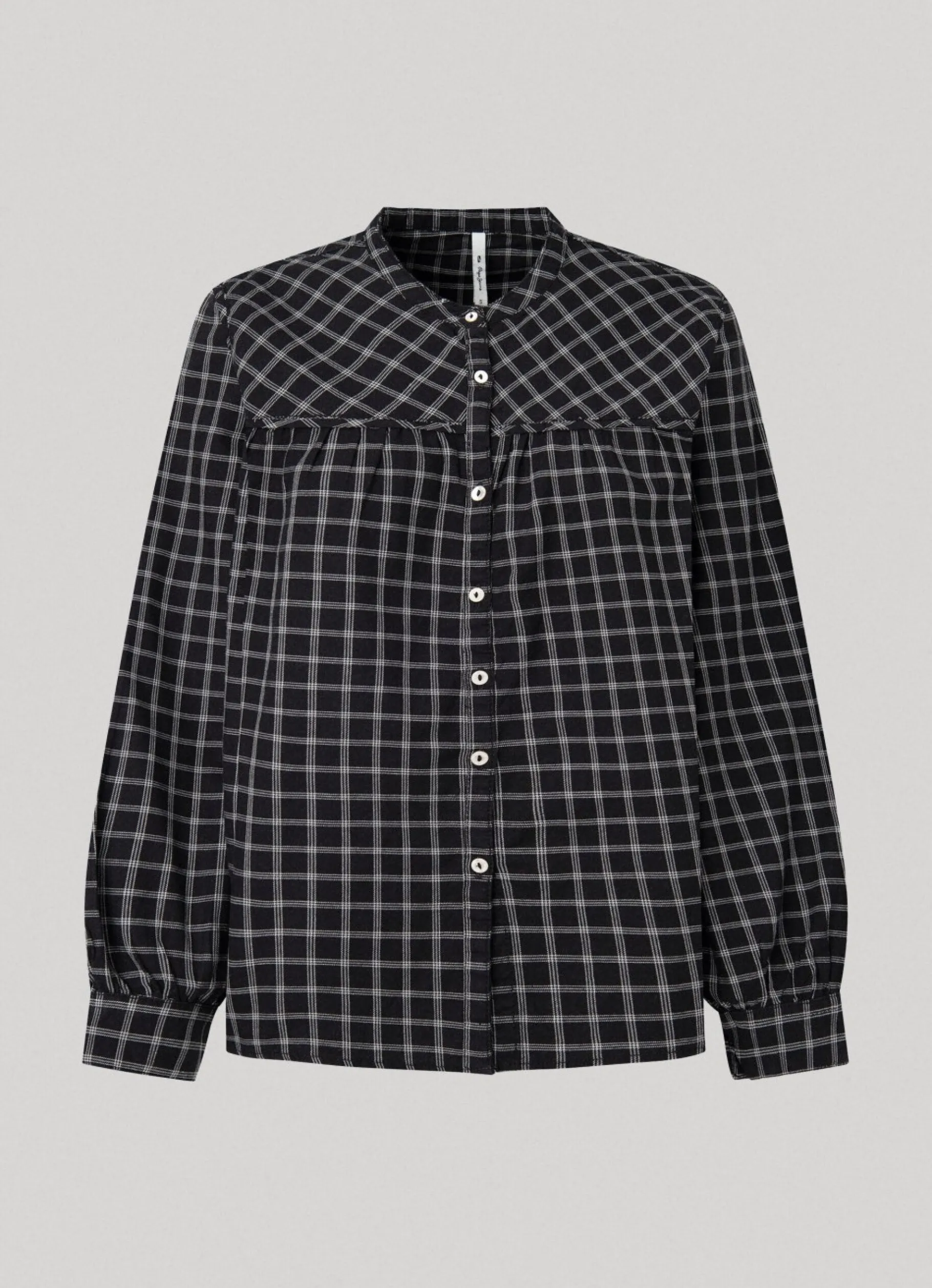 Women Pepe Jeans Checked Cotton Shirt