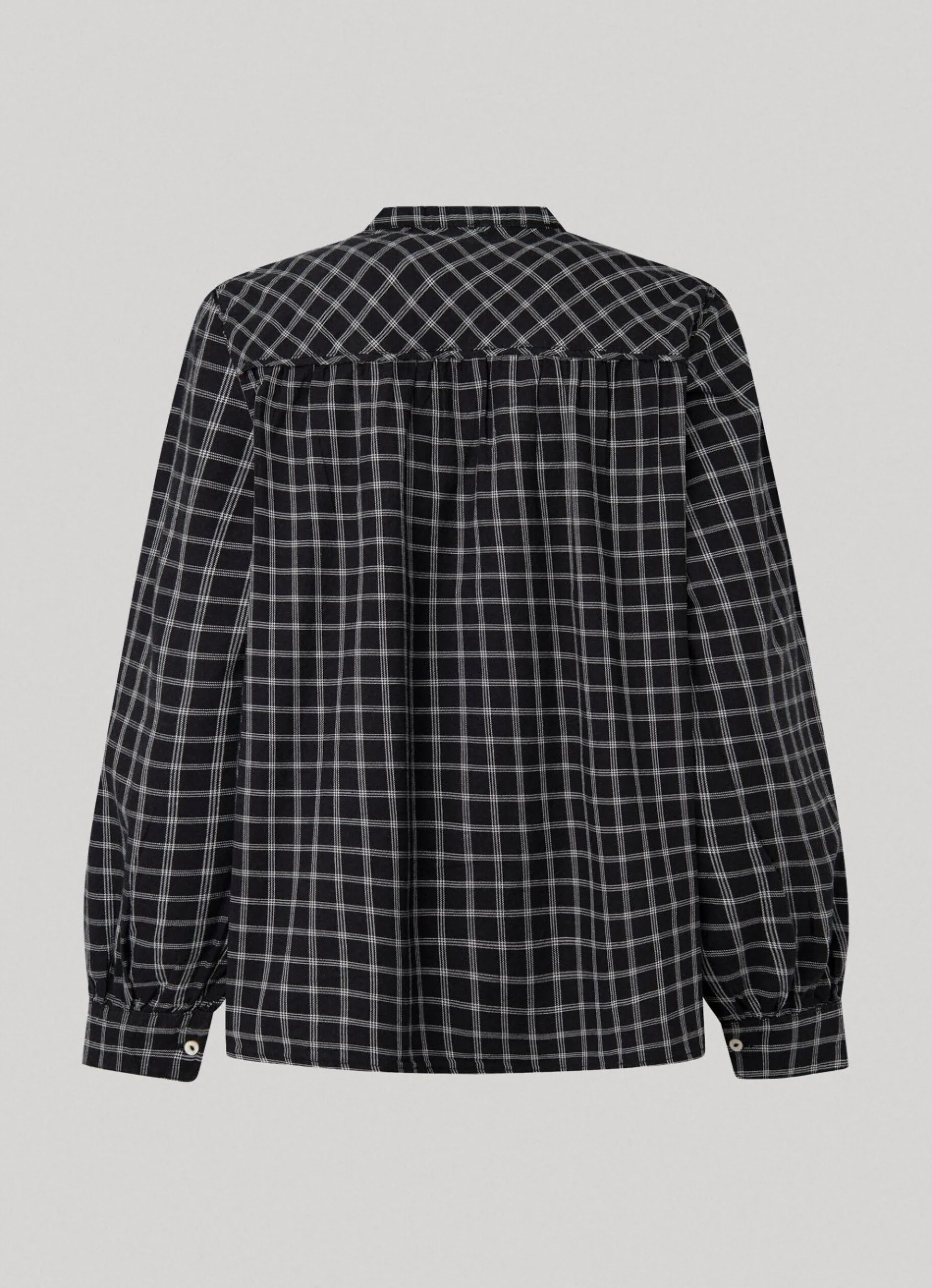 Women Pepe Jeans Checked Cotton Shirt
