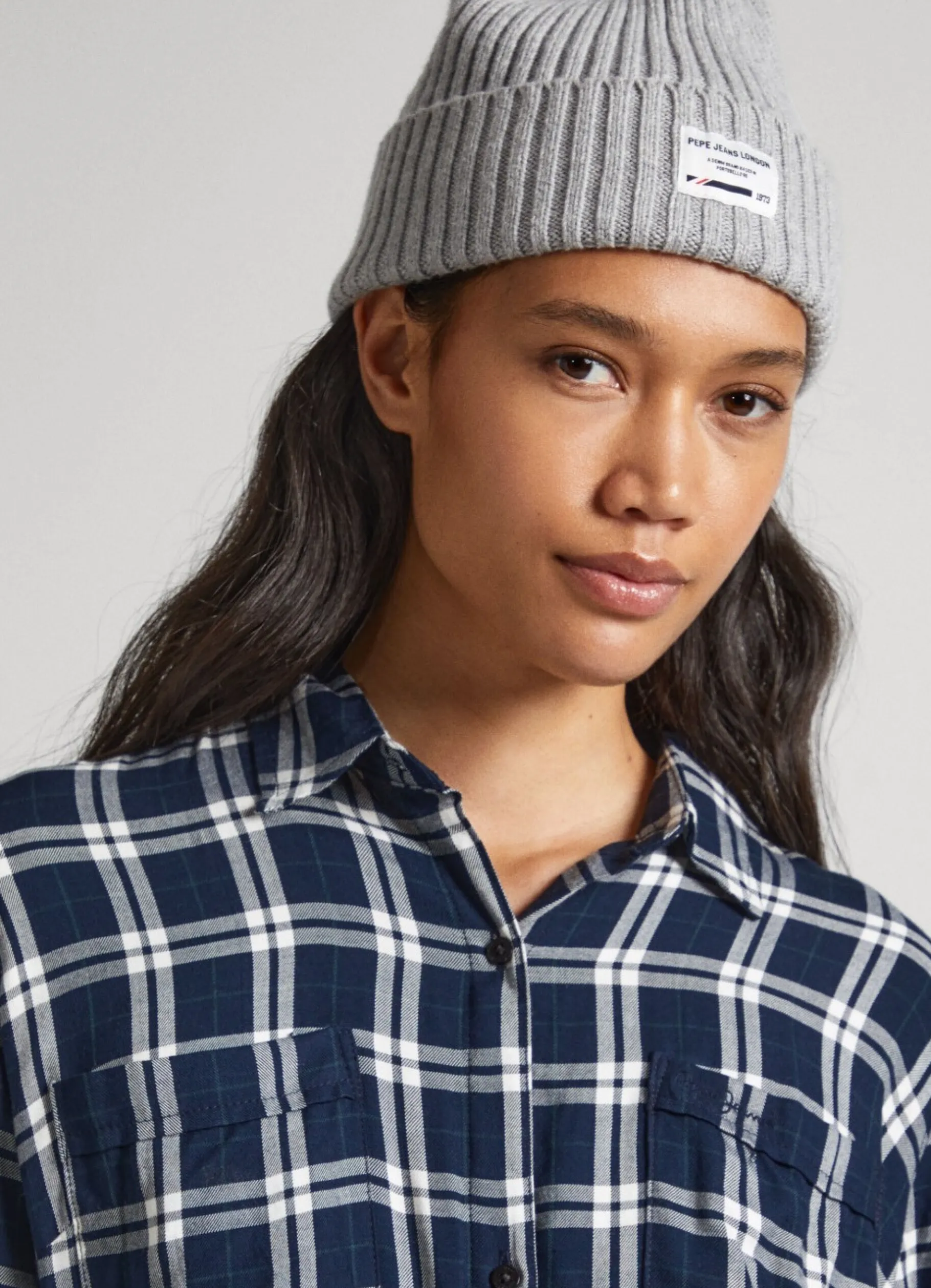 Women Pepe Jeans Checked Dress With Belt