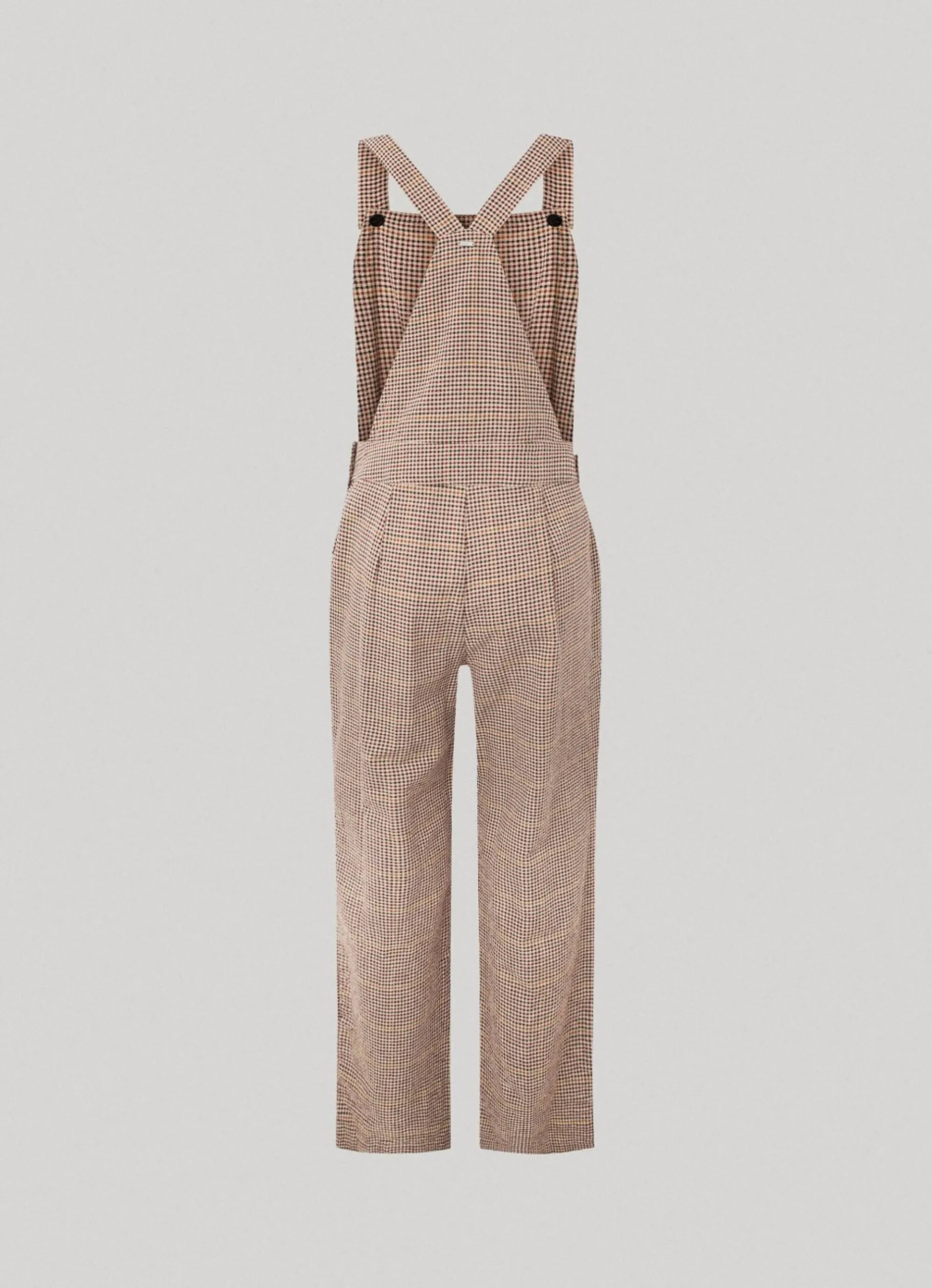 Women Pepe Jeans Checked Dungarees
