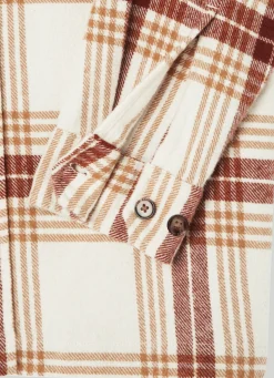 Men Pepe Jeans Checked Flannel Overshirt