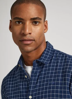 Men Pepe Jeans Checked Flannel Shirt