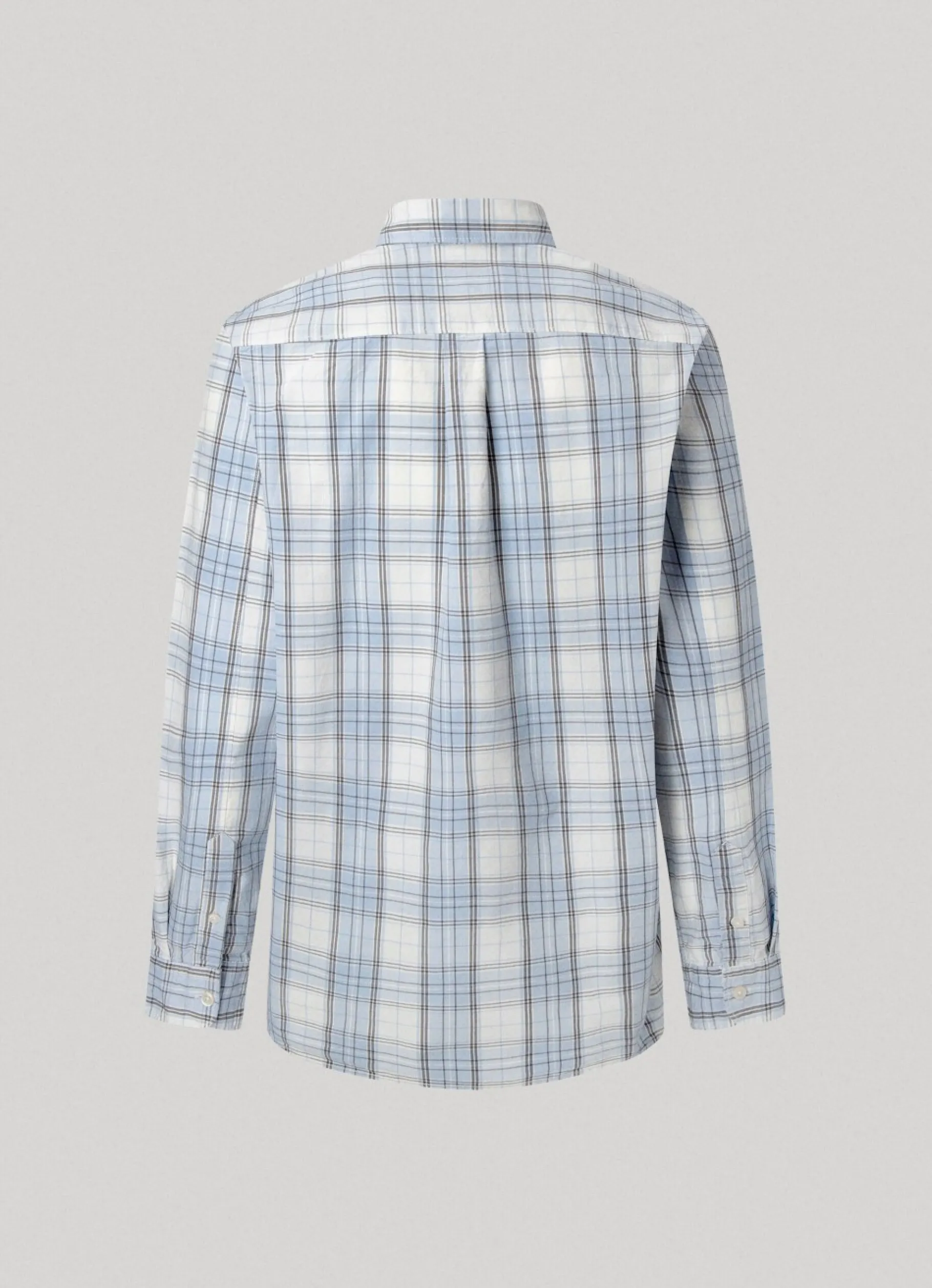 Men Pepe Jeans Checked Oxford Shirt