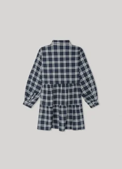 Girl Pepe Jeans Checked Shirt Dress