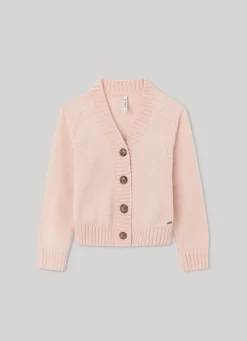 Girl Pepe Jeans Chenille Cardigan
