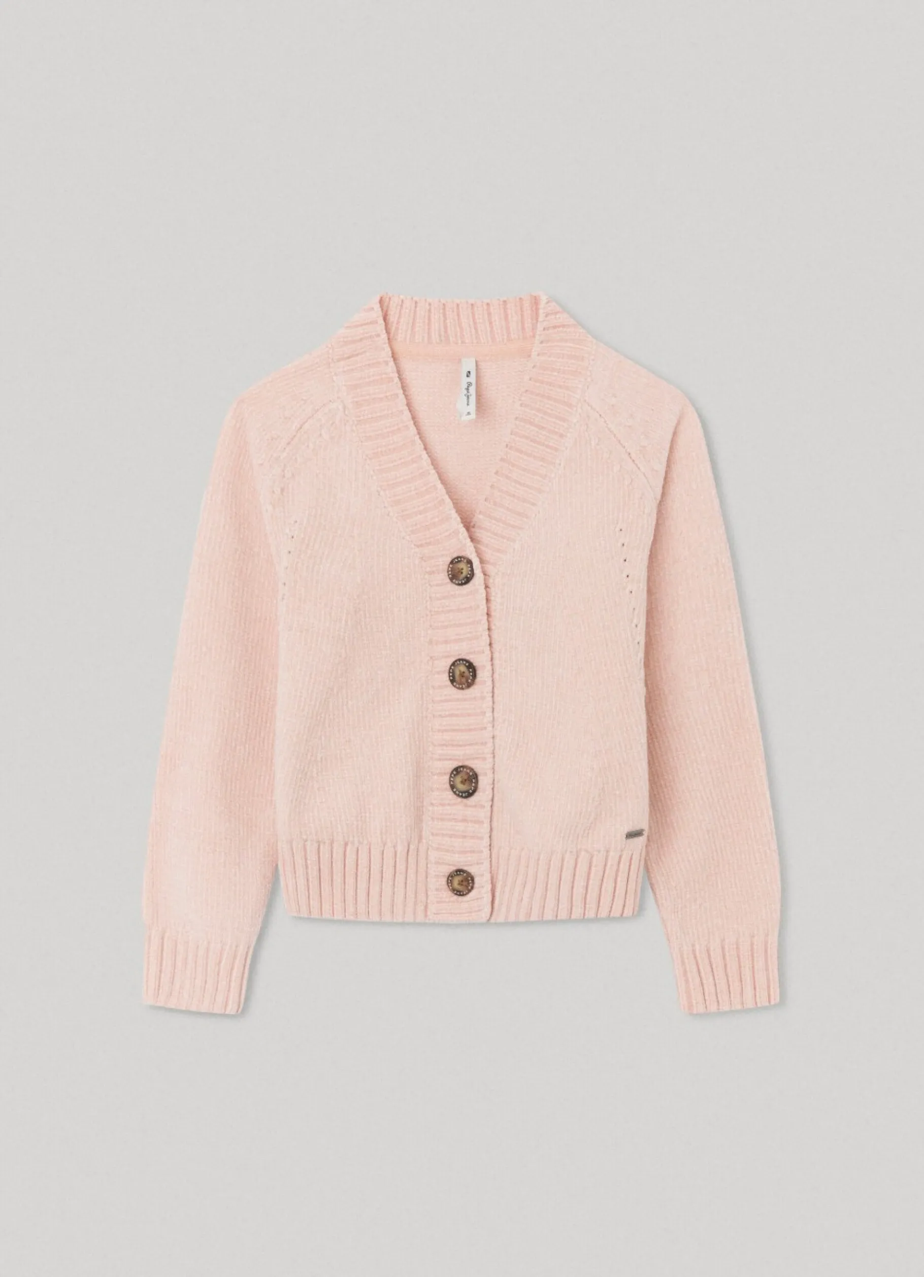 Girl Pepe Jeans Chenille Cardigan