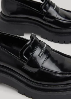 Women Pepe Jeans Chunky Loafers With Notched Sole