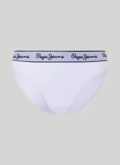 Women Pepe Jeans Classic Panty With Printed Logo