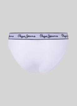 Women Pepe Jeans Classic Panty With Printed Logo
