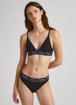 Women Pepe Jeans Classic Panty With Printed Logo