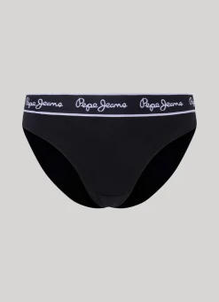Women Pepe Jeans Classic Panty With Printed Logo