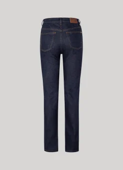 Women Pepe Jeans Cleo Straight Fit High-Rise Jeans