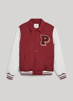 Men Pepe Jeans Collegiate Bomber Jacket