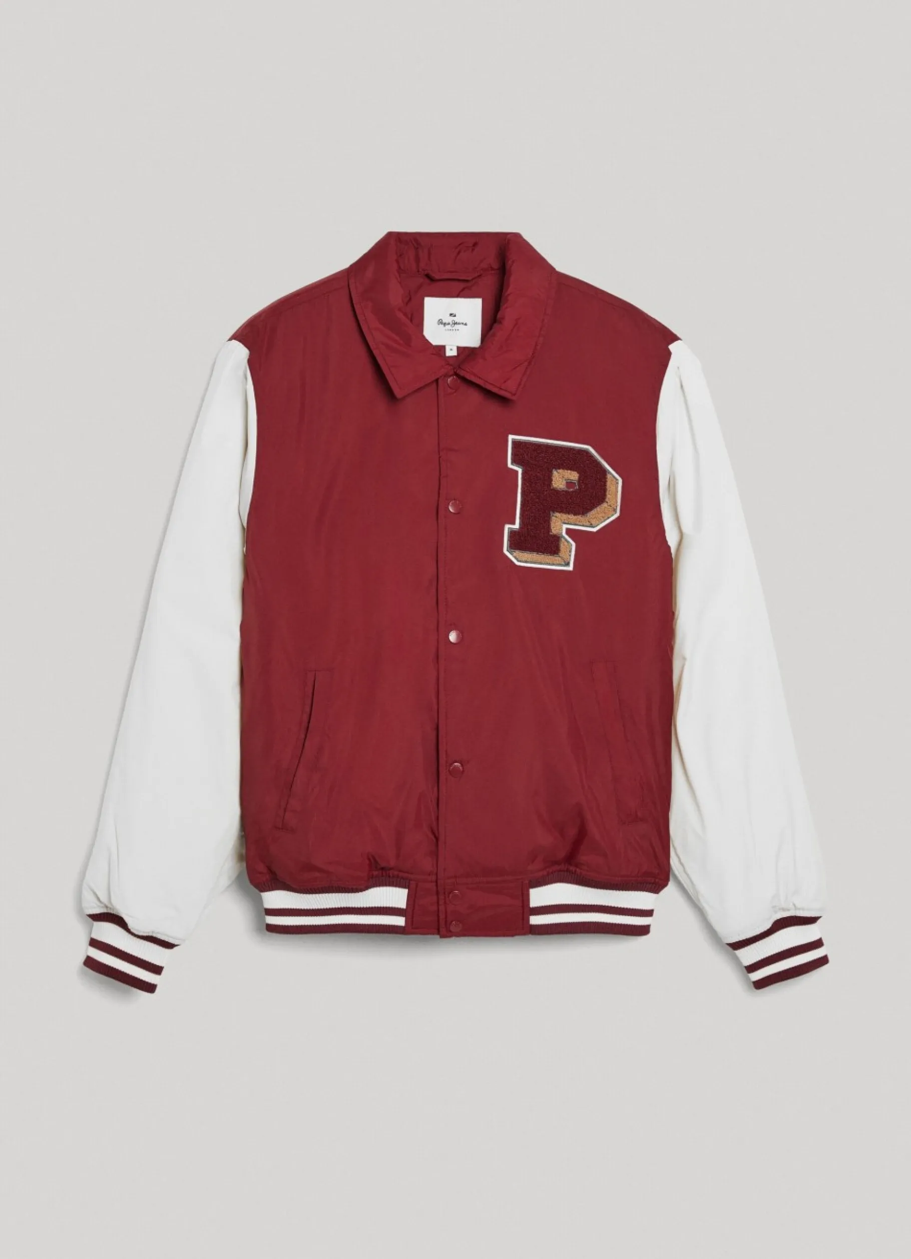 Men Pepe Jeans Collegiate Bomber Jacket