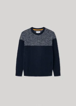 Boy Pepe Jeans Colour Block Knit