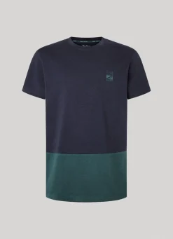Men Pepe Jeans Colour Block T-Shirt